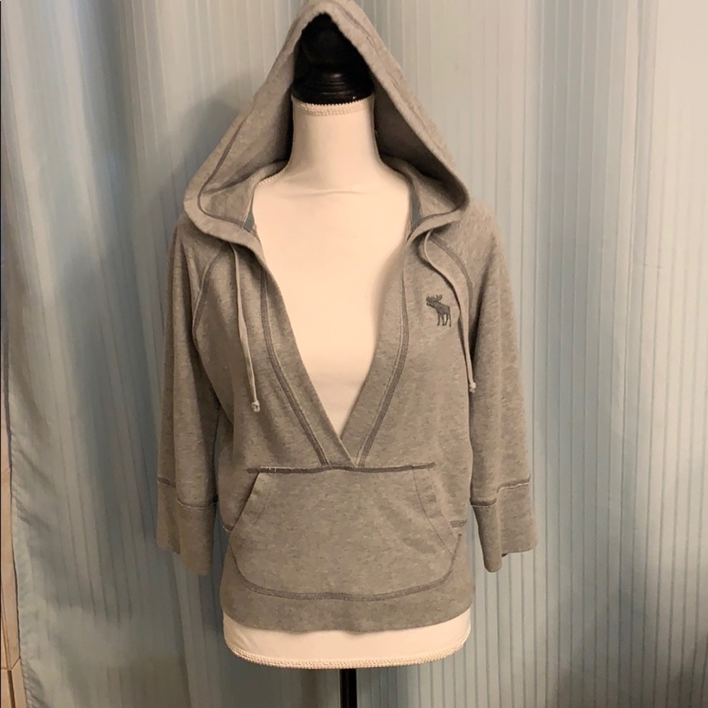 A&F 3/4 length sleeve sweatshirt.